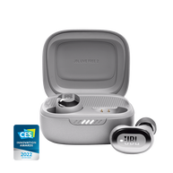 JBL Live Free 2 TWS - Silver - True wireless Noise Cancelling earbuds - Hero